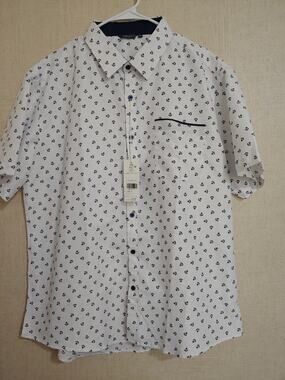 NWT Mens Surf Style Button Front sz XL
